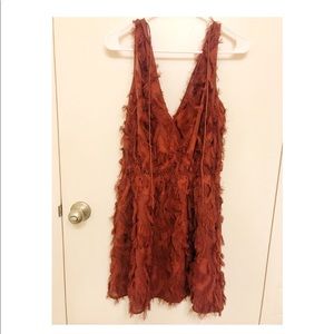 Other stories fringe mini dress